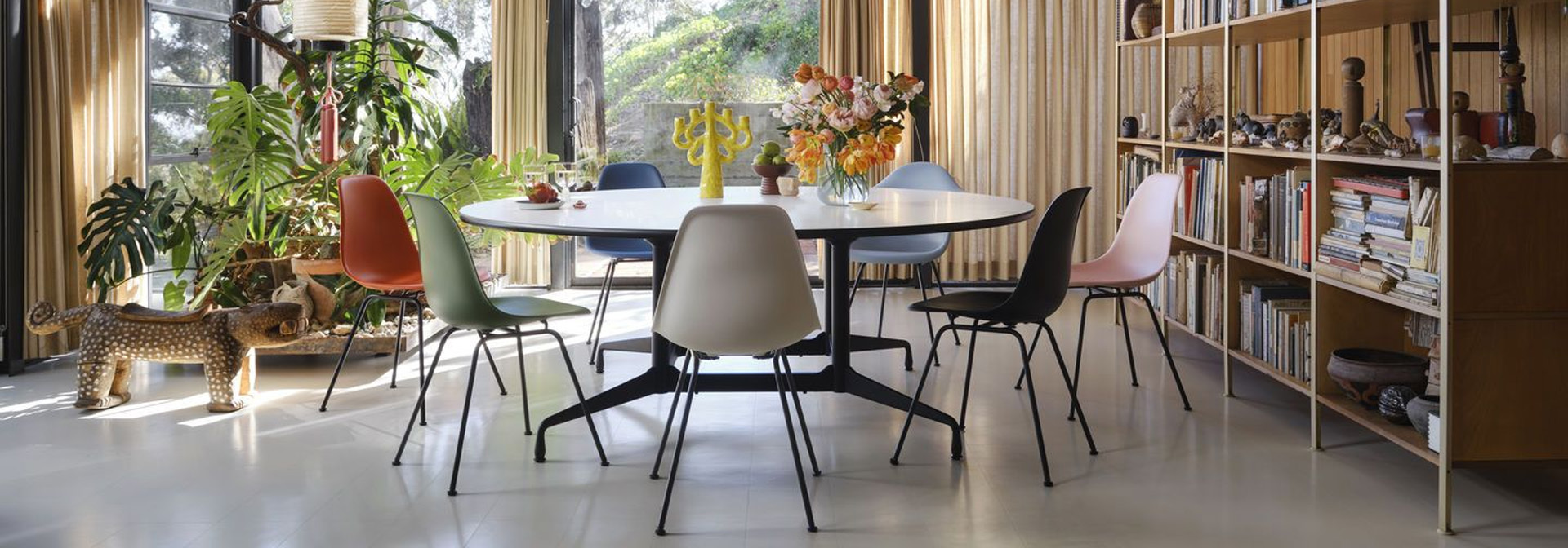 Vitra Eames Plastic Chairs - Authorised London UK Dealer - Chaplins